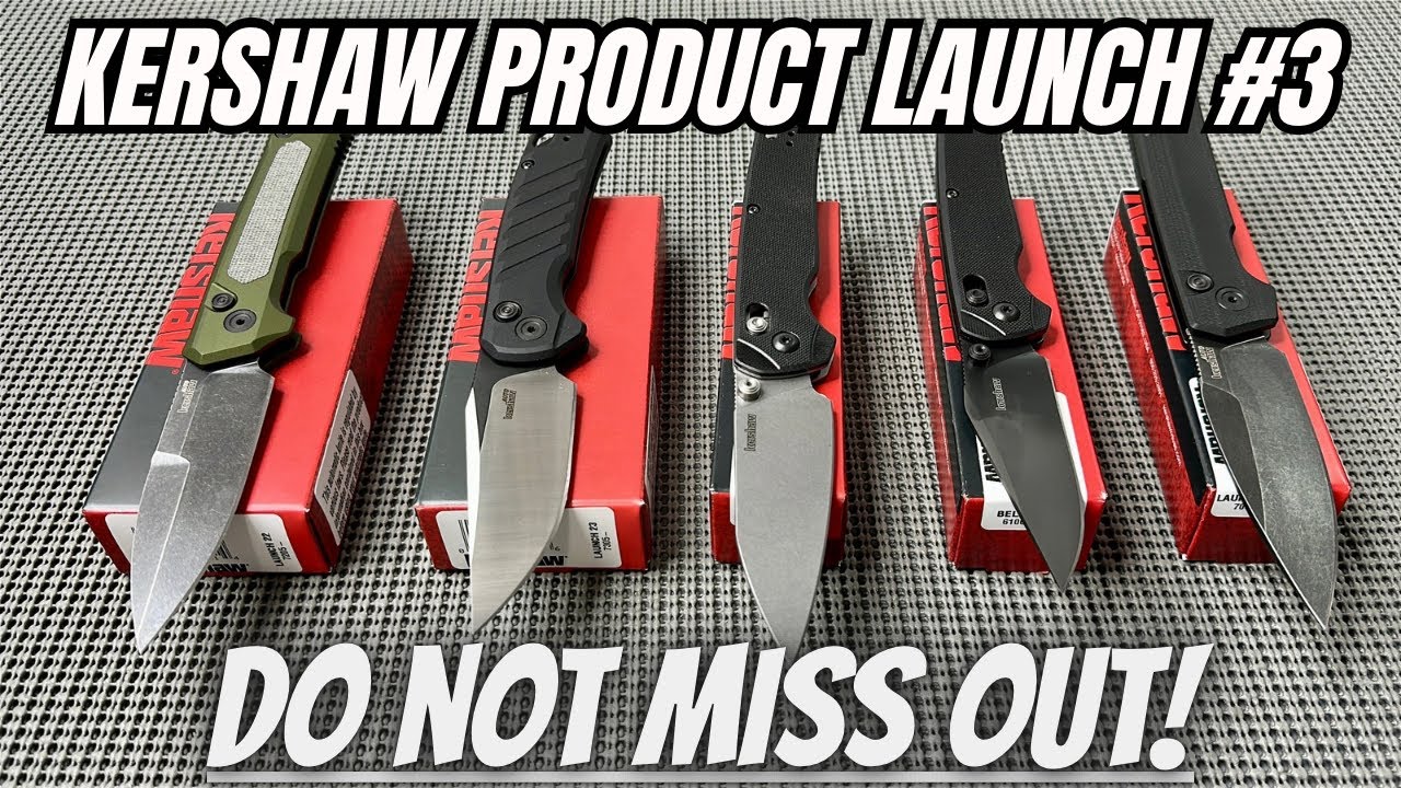 UNBOXING NEW ~ KERSHAW KNIVES!! (2025)