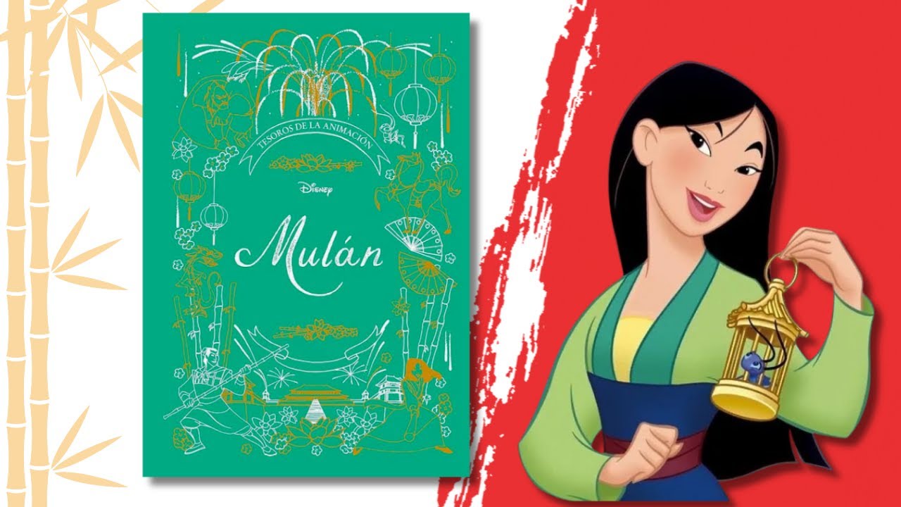LIBRO DE MULÁN, DISNEY TESOROS DE LA ANIMACIÓN - La Neverita Books