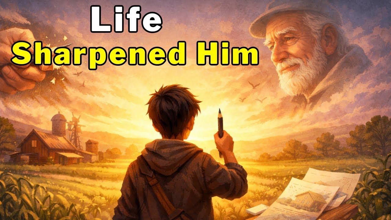 “The Boy No One Noticed… Until a Pencil Changed His Life”