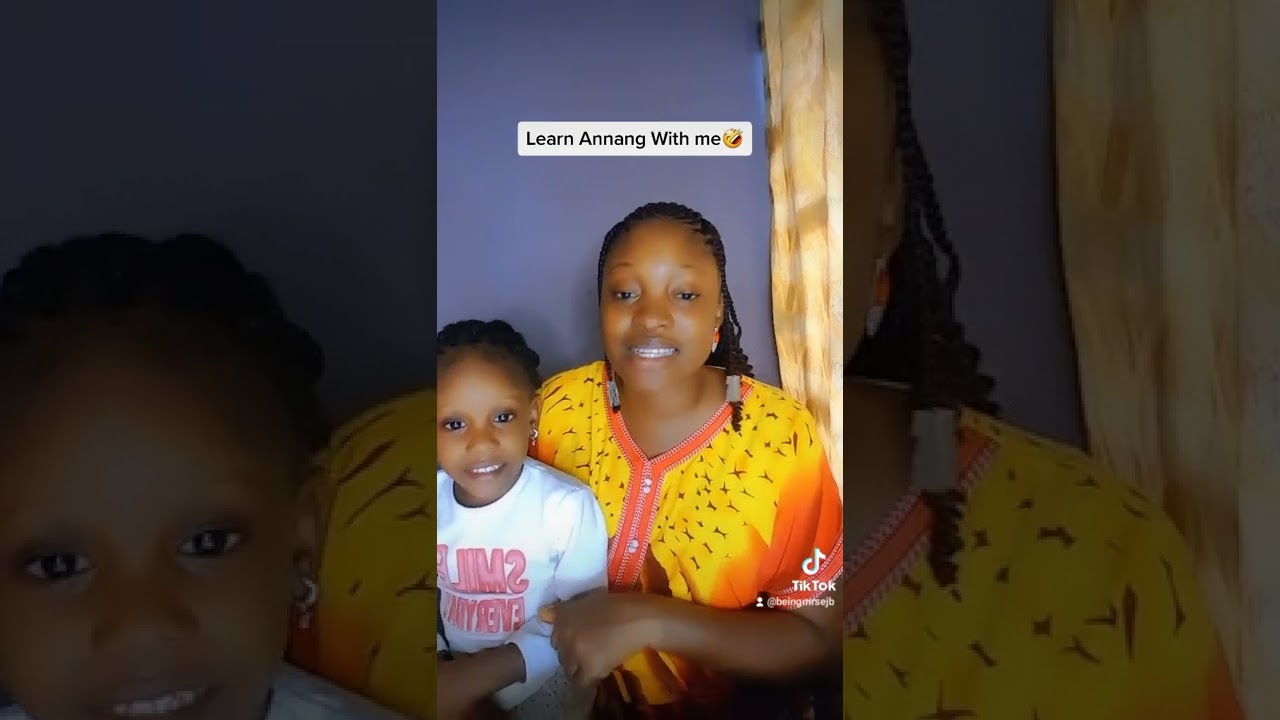 Annang Language- This girl's  accent is something else!