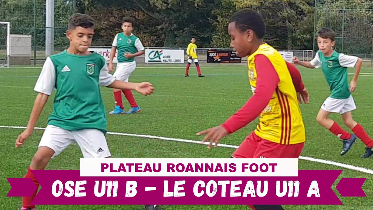 2023-10-28 // OSE U11 B - LE COTEAU U11 A (Plateau Roannais Foot) Match 6