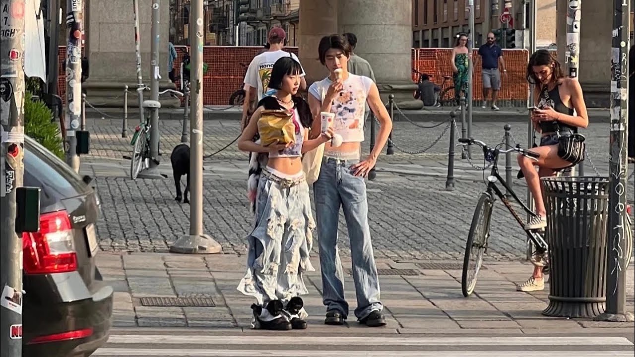 Being the pretty person on the street