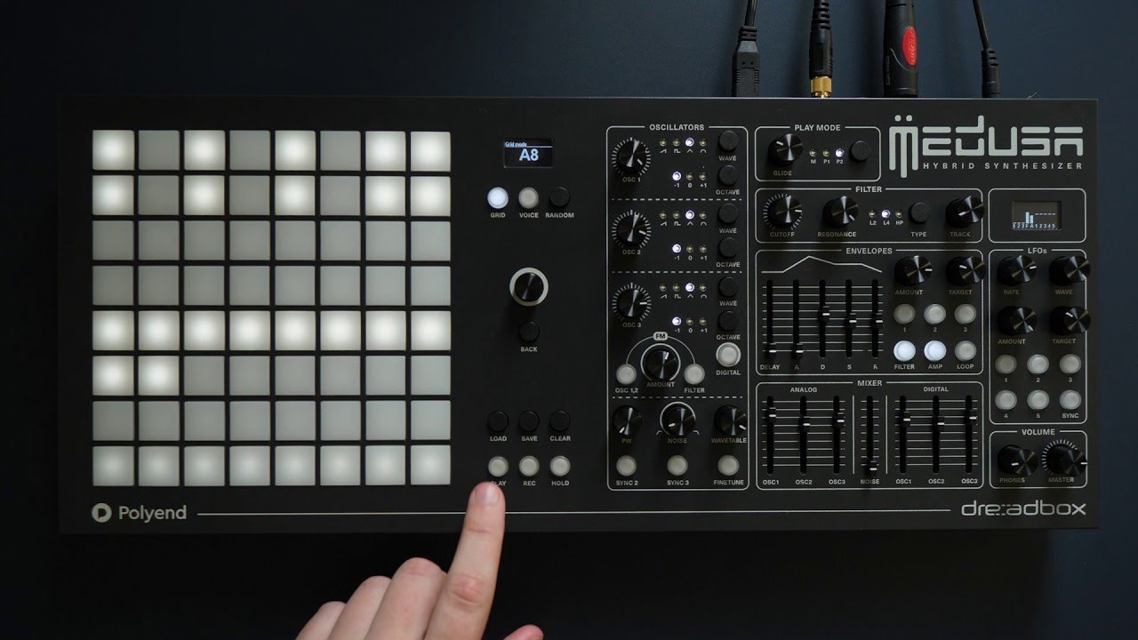 Dreadbox Medusa - Synergy Bundle 128 presets and 64 seqs