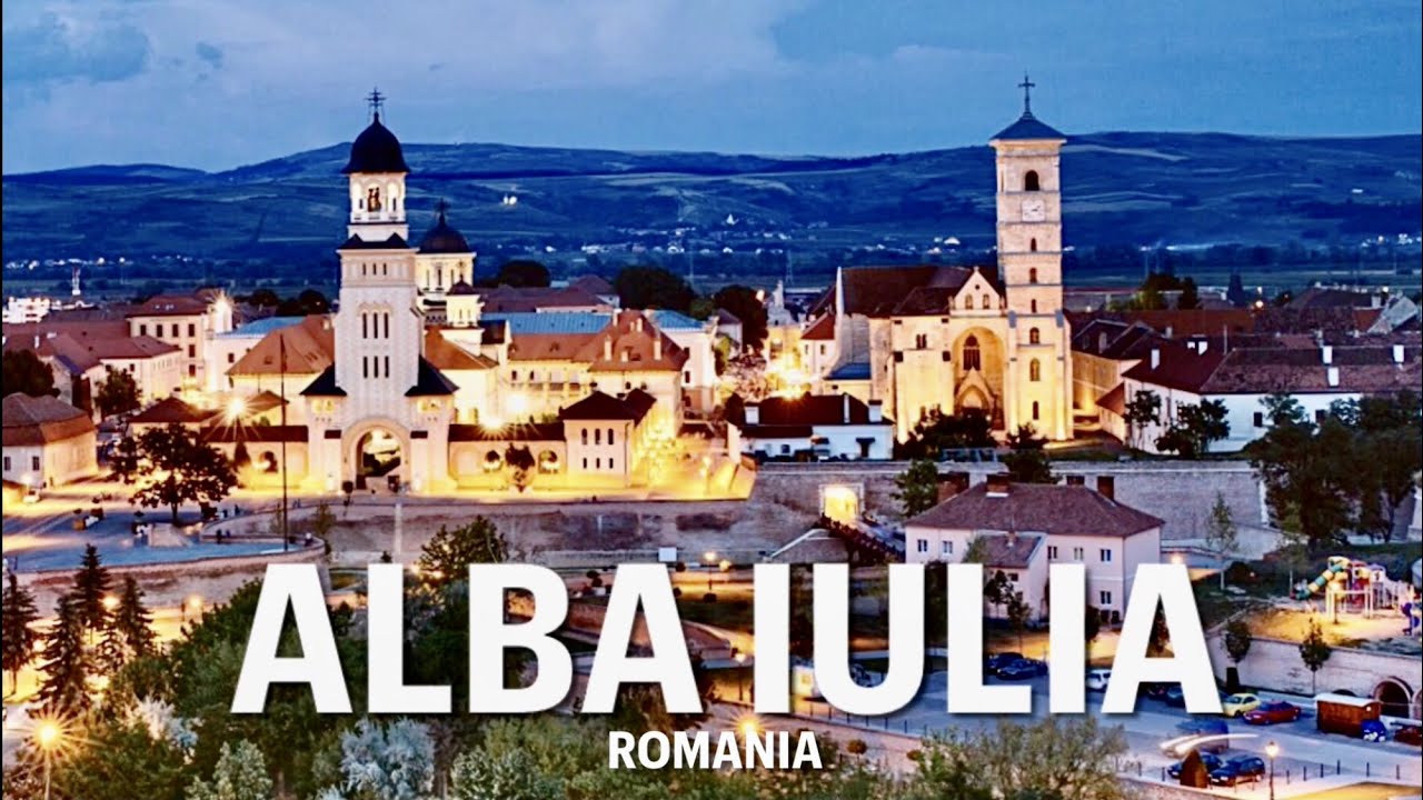 Alba Iulia City Street Tour, Romania. Magnificently preserved Citadel.