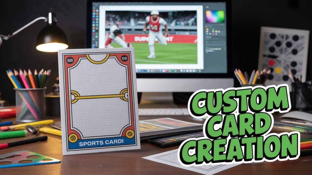 Creating custom sports cards