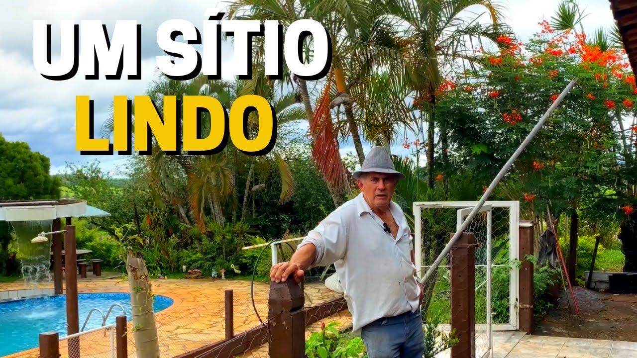 ELE MOSTROU SEU LINDO S&Iacute;TIO NA CIDADE DE PRAT&Aacute;POLIS - MG