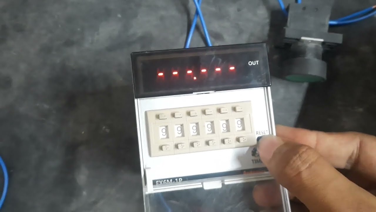 Autonics Timer and counter FX6M DIP Switch setting, Calibration, wiring, NPN - PNP settings.