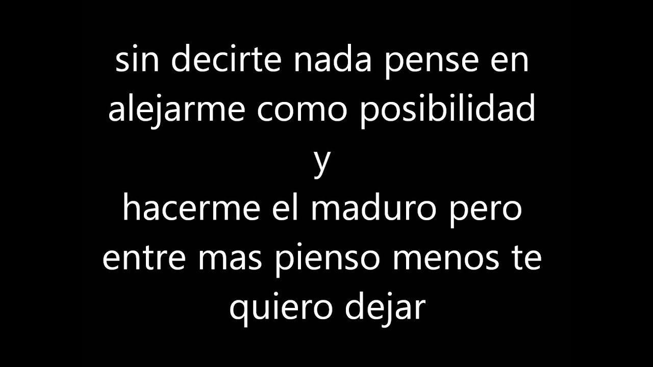 (letra) la original banda el limon- mayor de edad