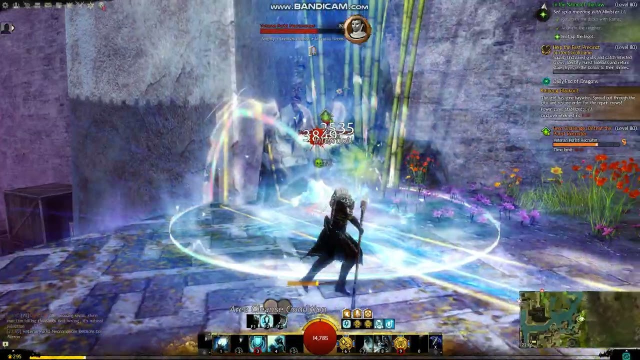 Guild Wars 2 - Guardian - Beat up the bigot - New Kaineng City