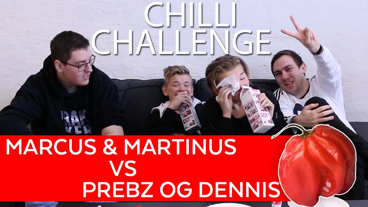 Marcus & Martinus VS Prebz og Dennis - CHILLI CHALLENGE