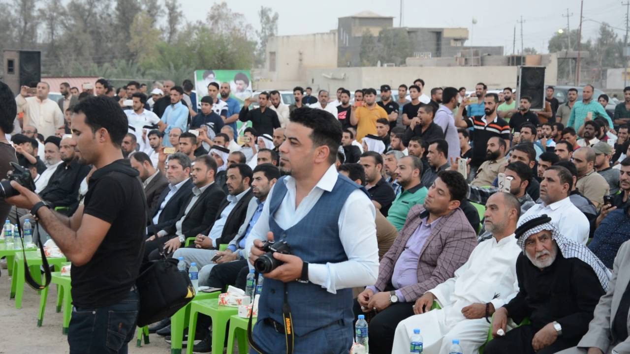 الشاعر محمد لأعاجيبي .في ذكرى السنوية الاولى لاستشهاد القائد عدي غضبان الحلفي