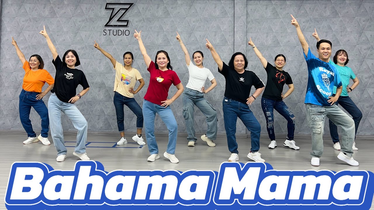 Bahama Mama - Boney M | TRAN LONG | DANCEFIT | DANCEWORKOUT