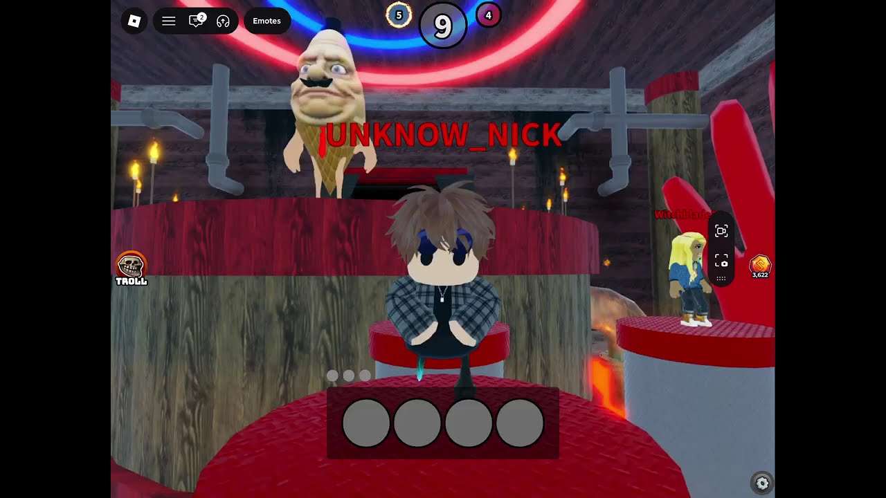 I AM SCARED  Ice cream man comes and gives us a challenge#roblox ￼