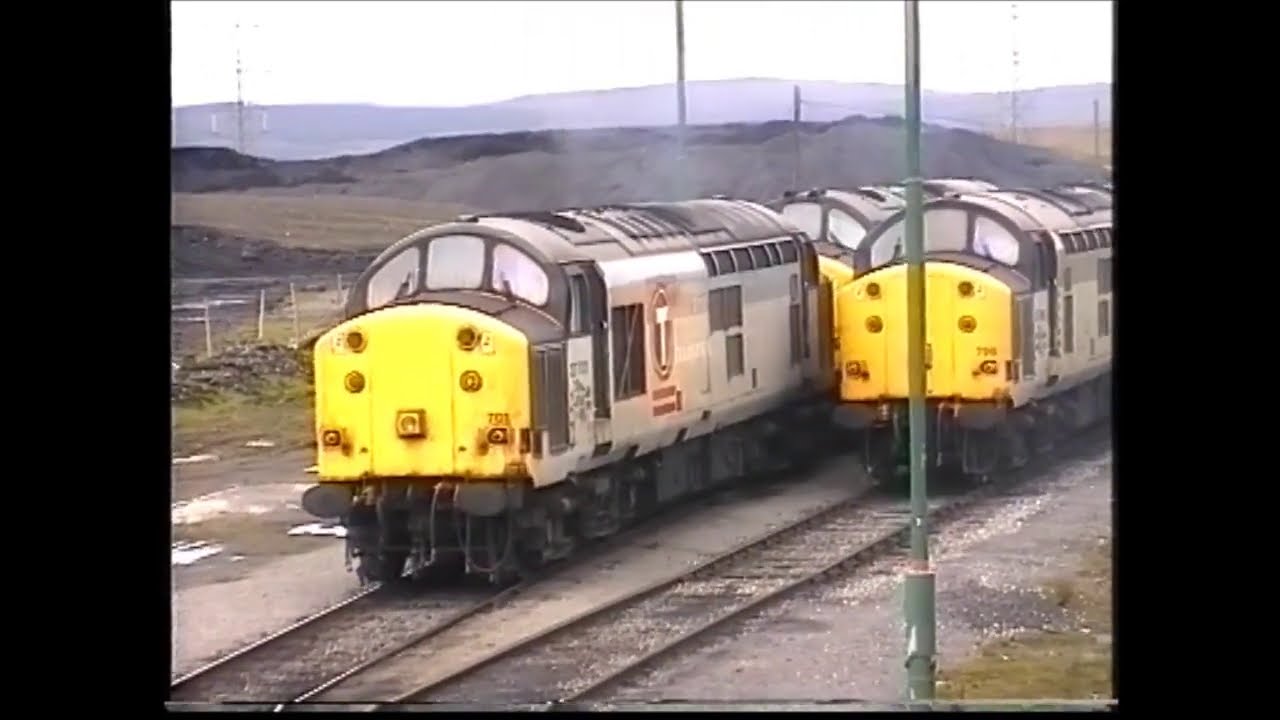 37's Festival From Wales ,in the '90s. Double Headed freights included