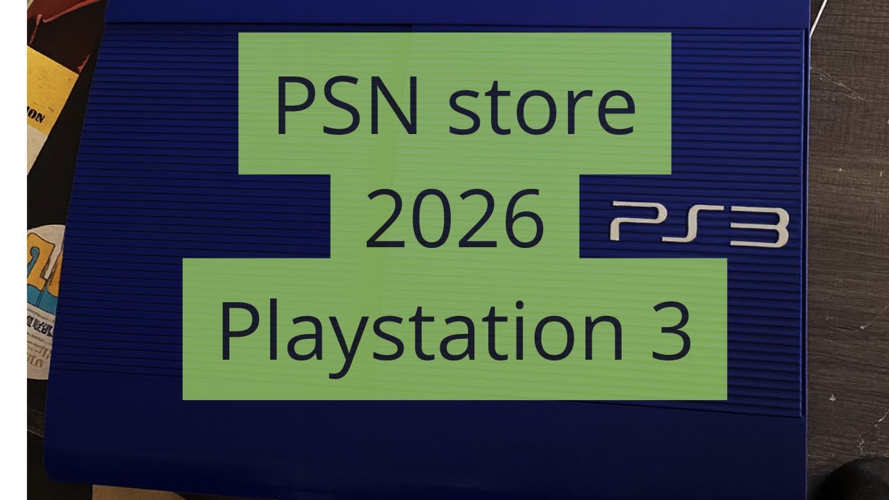 Sklep PSN na konsoli PlayStation 3 w 2026 r.