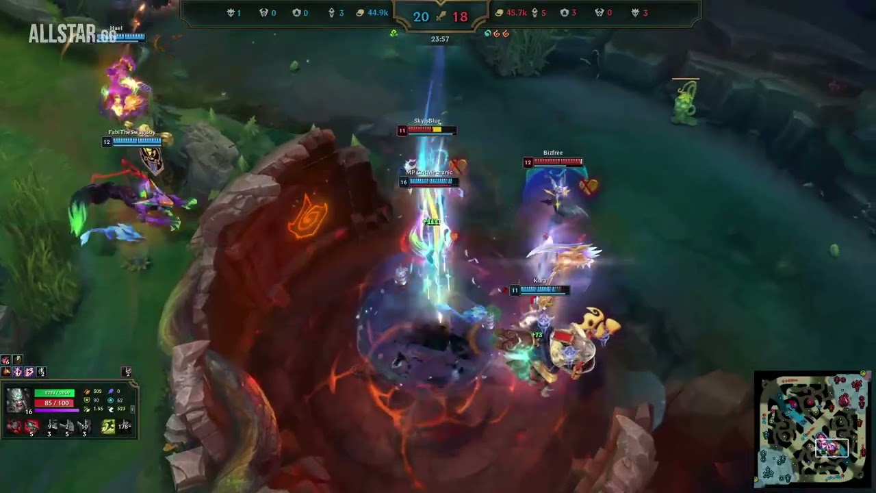 Tryndamere vs Fiora Top Lane Highlights
