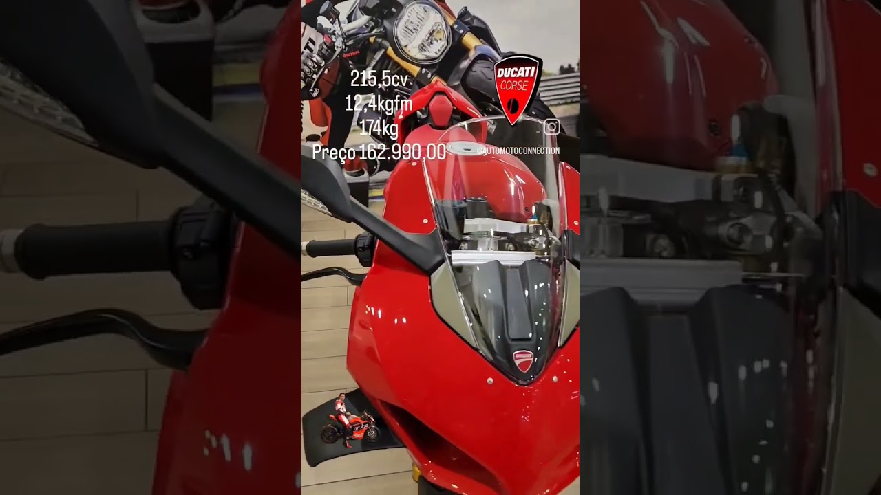 LAN&Ccedil;AMENTO DUCATI PANIGALE V4S SIGA @automotoconnection