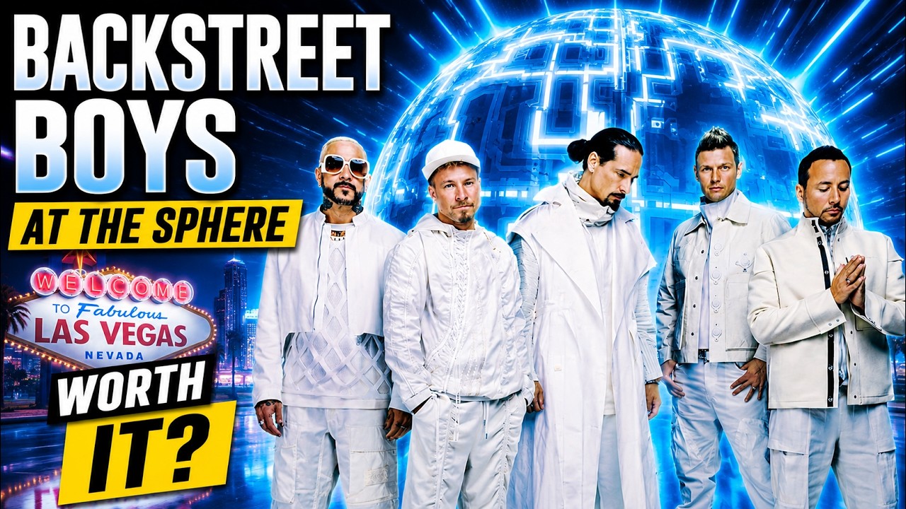 I Saw the Backstreet Boys at The Sphere in Las Vegas and It Was Amazing!
