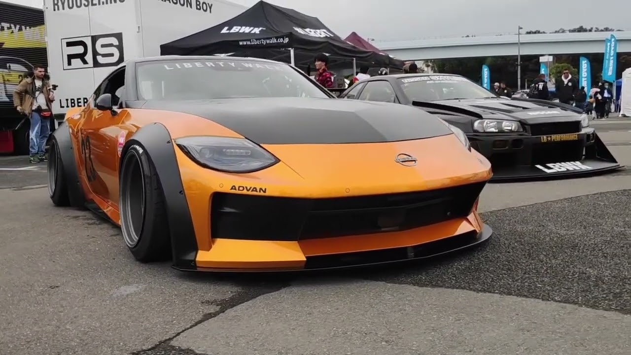 Liberty Walk Fairlady Z RZ34 400Z Motor Fan Festa 2023 в Одайбе #lbwk #MotorFanFesta