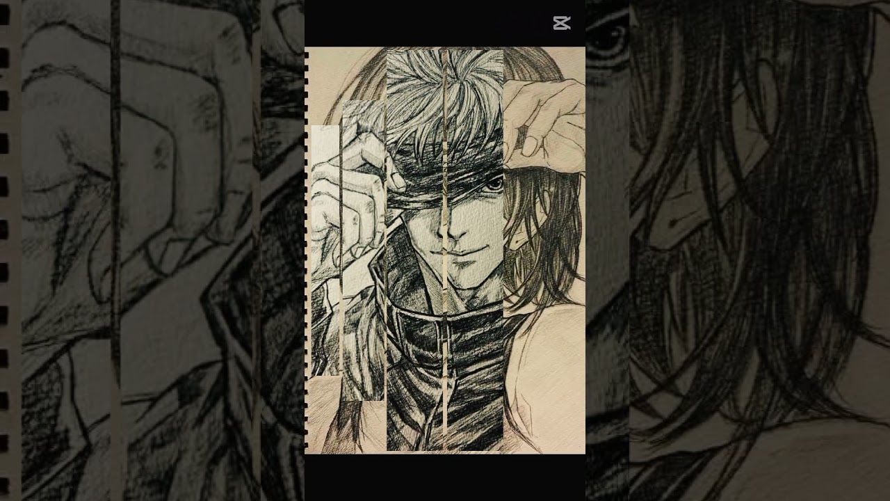 This anime style is so satisfying... ✨ #art#animedrawing #handdrawn #artasmr #sketchbook #doodle