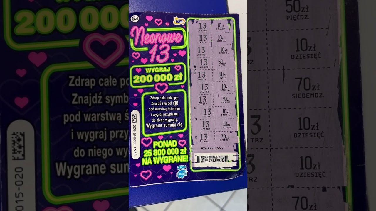 Takie zaskoczenie w kolekturze 🤩😳 zdrapka Pana, kt&oacute;ry stał w kolejce 🙉 #scratch #zdrapki #lotto