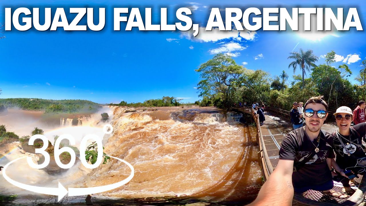 360° VR Walk at Iguazu Falls in Argentina (Cataratas del Iguazú) 🇦🇷