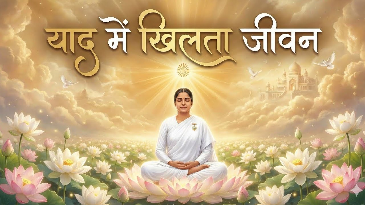 याद में खिलता जीवन....( आज की मुरली से रूहानी मेलोडी, Date: 29-01-2026)
