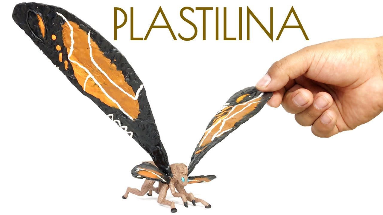 Как сделать NECA MOTHRA из GODZILLA KING OF THE MONSTERS из пластилина - Мой пластилиновый мир