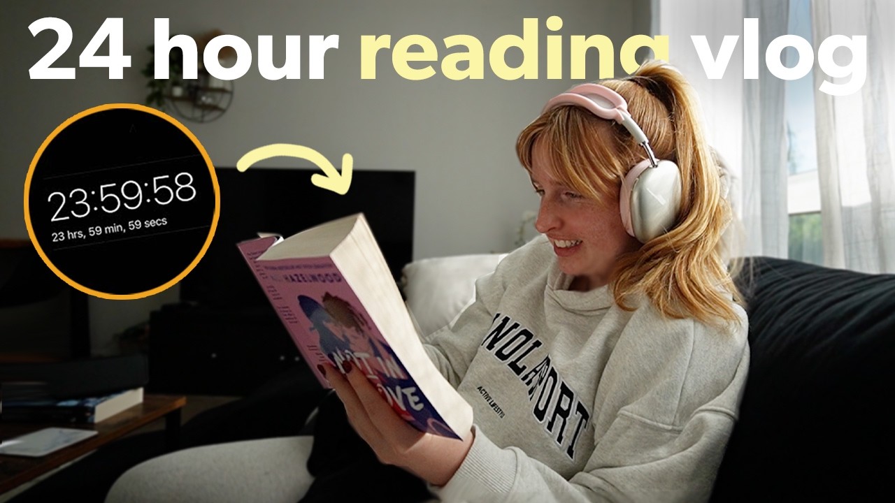 Сколько я смогу прочитать за 24 часа? 📖🎧 Челлендж чтения за 24 часа
