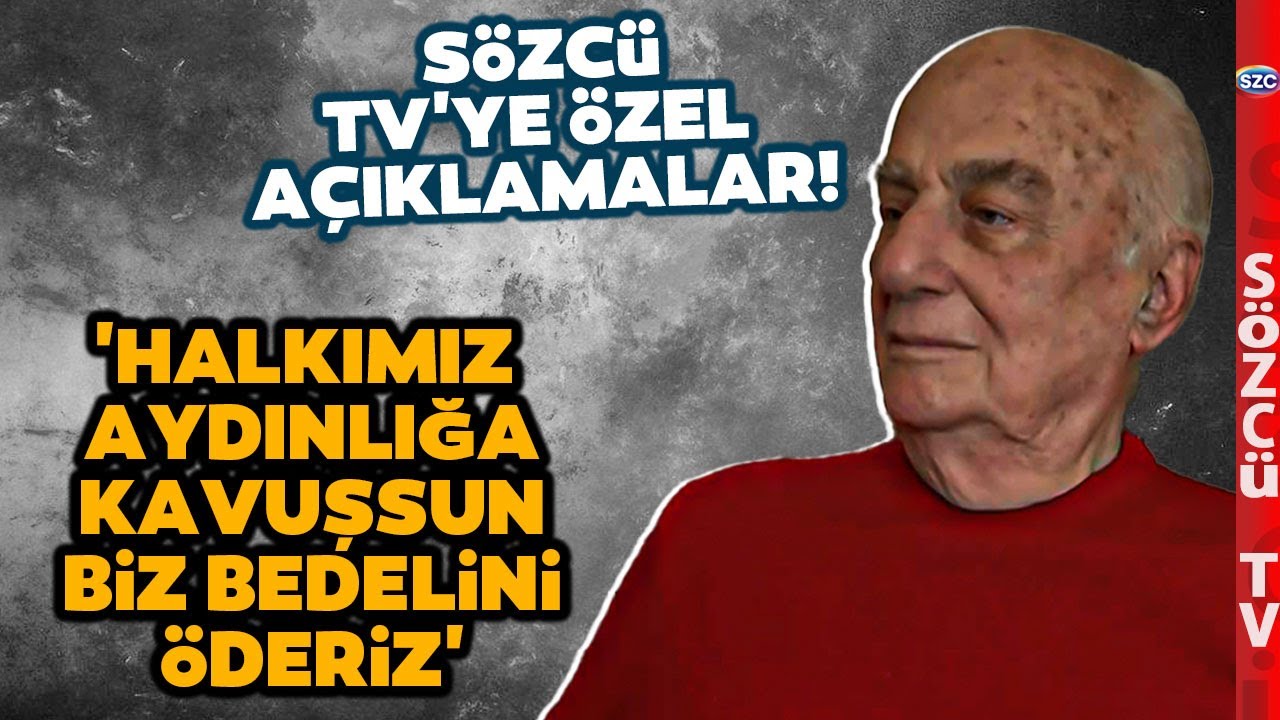 Çetin Doğan İlk Defa Sözcü TV'de Anlattı! 'Türkiye'de Adalet Zulmün Aracı Haline Dönüştü'