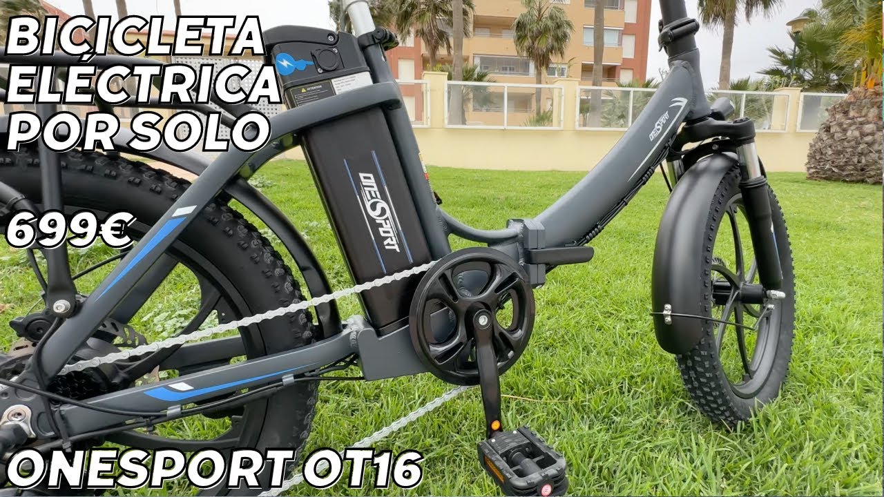 Una Bicicleta Eléctrica por SOLO 699€ | OneSport OT16 Bicicleta ELÉCTRICA