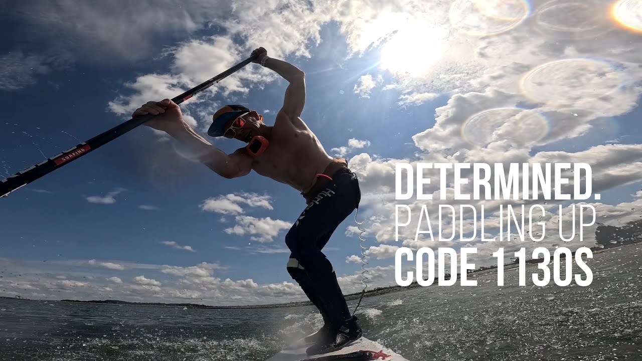 determined to paddle up the Code 1130S