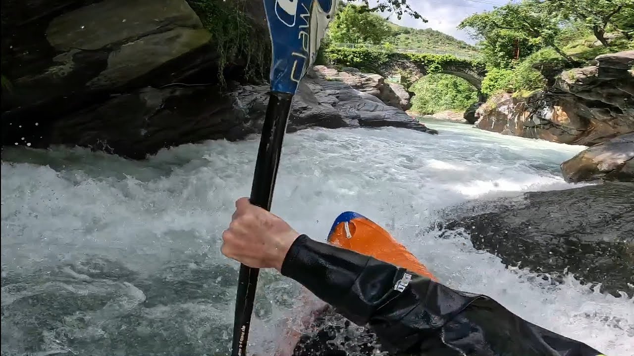 GoPro Kayaking RAW: Germanasca classic section, Italy