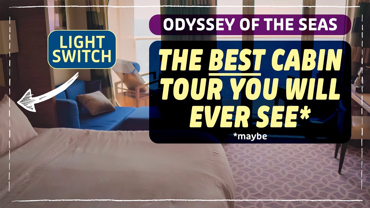 Odyssey of the Seas Junior Suite 12636 Cabin Tour & Review