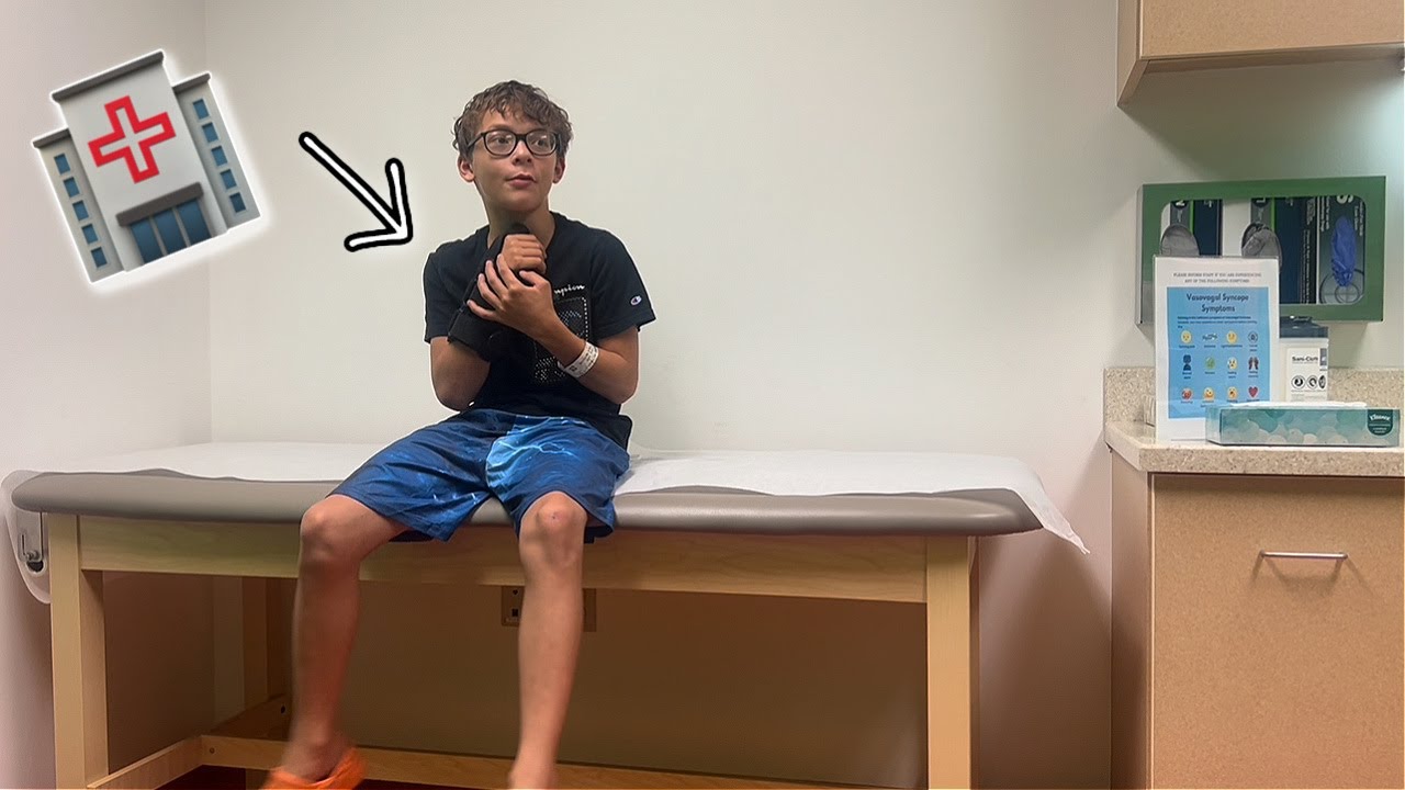 BROKEN ARM ON THE FiRST DAY OF SCHOOL! GETTiNG A HARD CAST ON *FiNALLY*