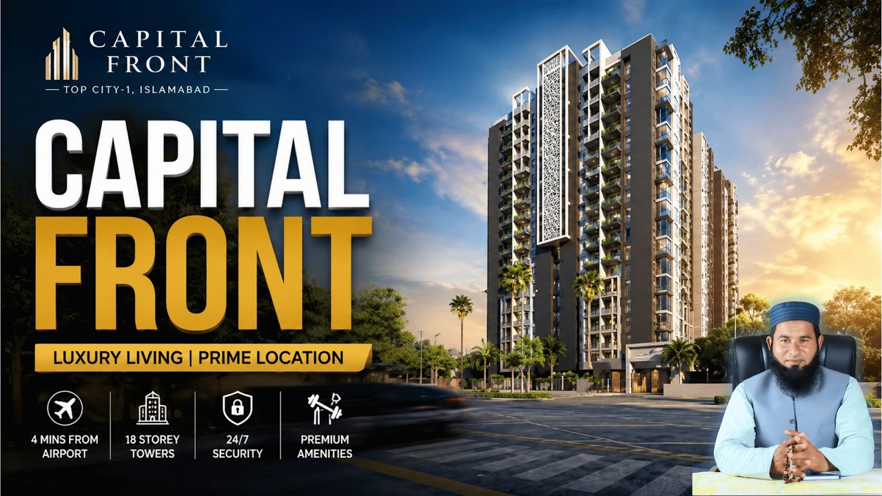 Capital Front Top City-1 Islamabad | Luxury Apartments