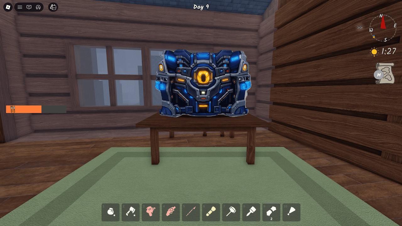 I Found the Cyborg Chest Again in 99 Nights in the Forest ROBLOX