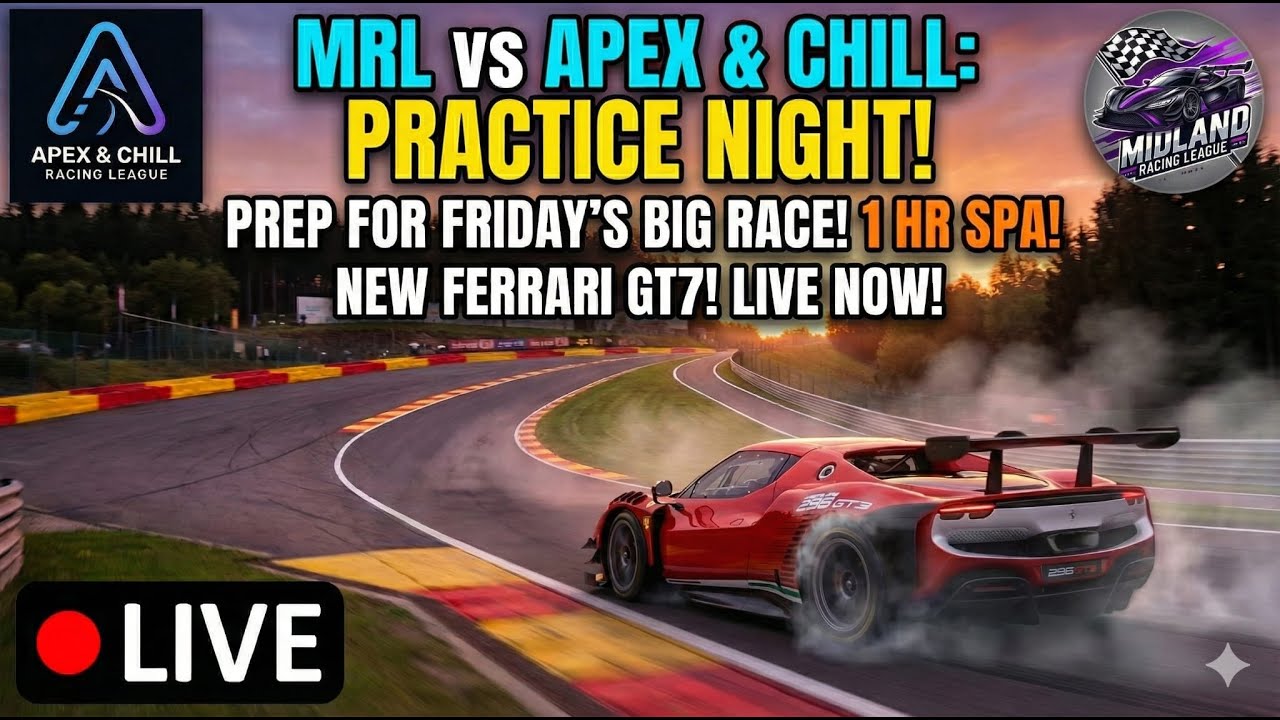 CAN WE BEAT MRL? League vs League Spa Practice - Friday Race Prep!