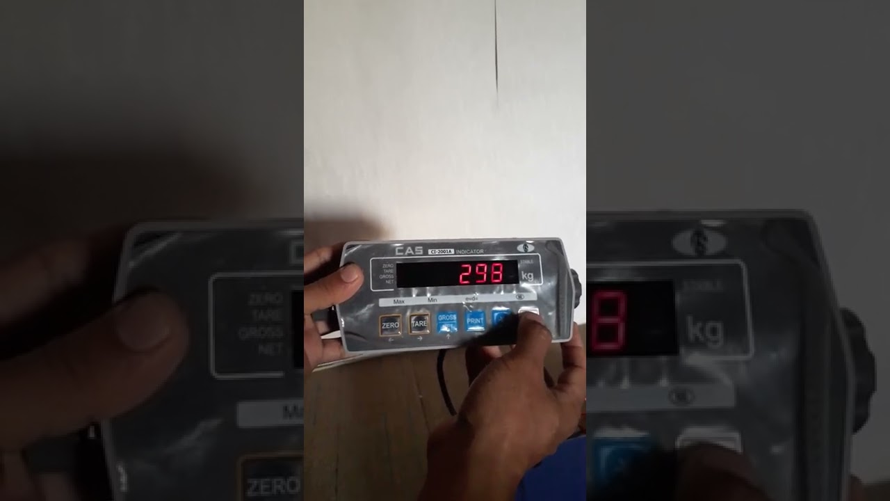kalibrasi indicator Merk CAS  type CI-2001A