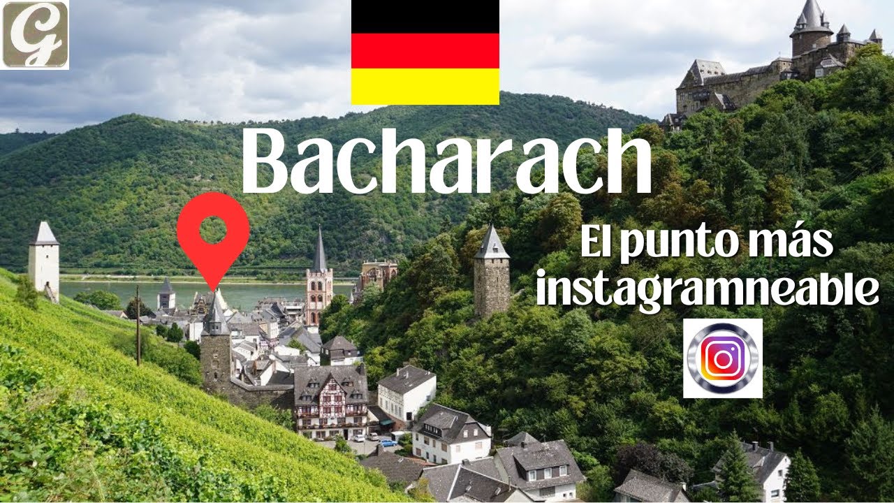 Lugar más INSTAGRAMNEABLE en BACHARACH, adentrándonos en el pueblo más bonito de Renania