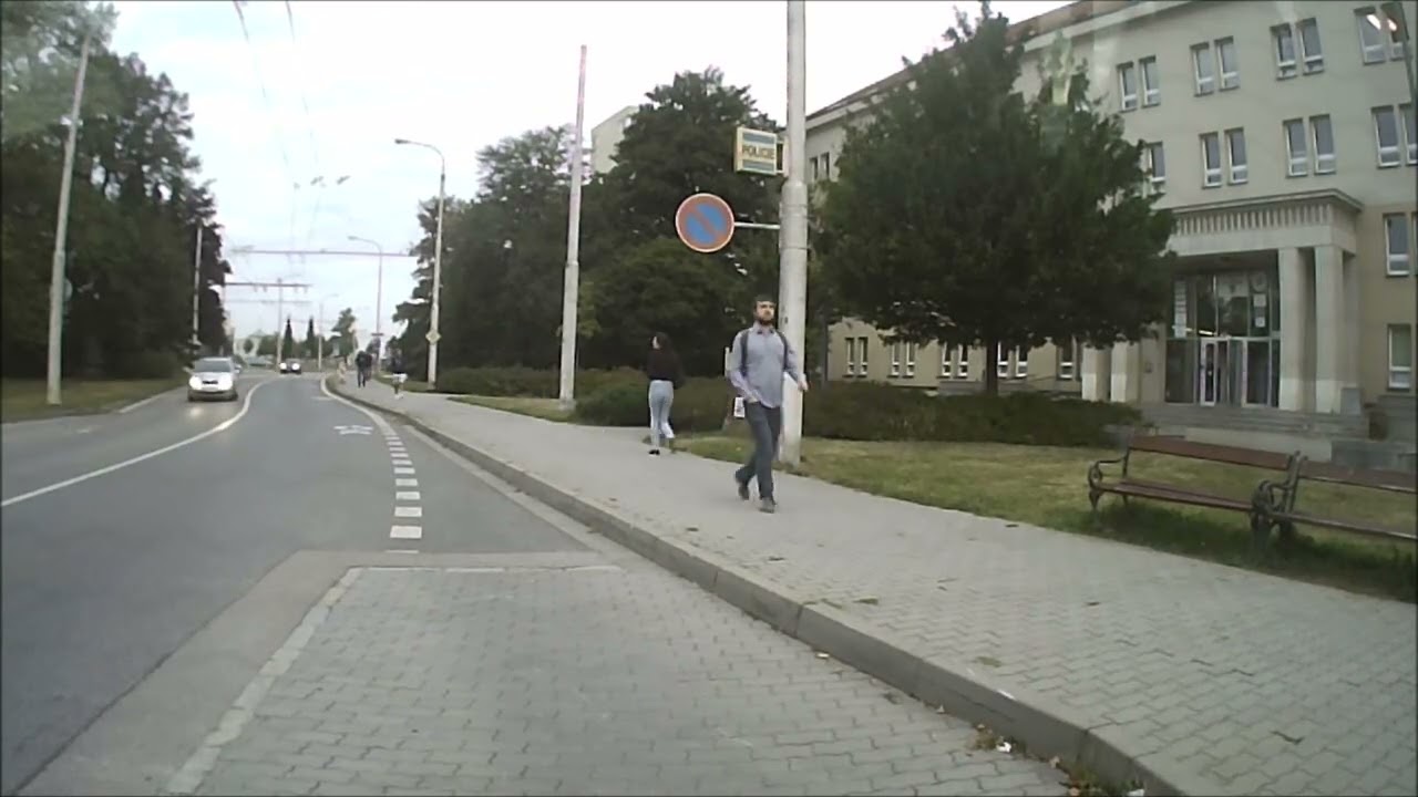 JAK TO VIDÍ TROLEJBUS - jihlavská nová linka F