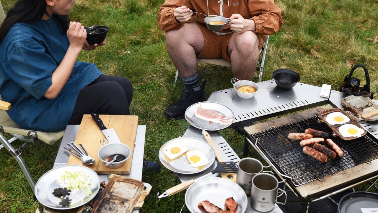 Snow Peak Camping - Takibi Time & Outdoor Cooking | Stuarts London