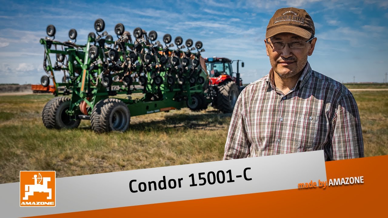 Praxisstimme | Anh&auml;nges&auml;maschine Condor | Pshenov Timur | 🇰🇿 | AMAZONE