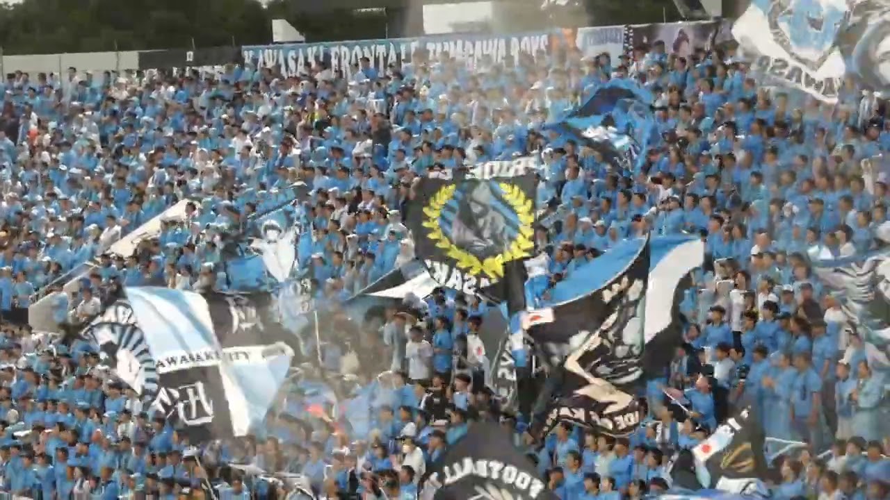 ６月１４日　横浜FC 対 川崎フロンターレ　川崎サポーター