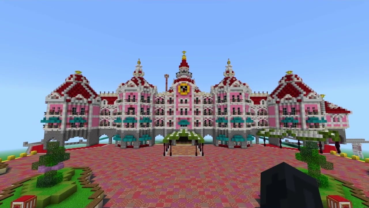 Disneyland Paris sur MINECRAFT