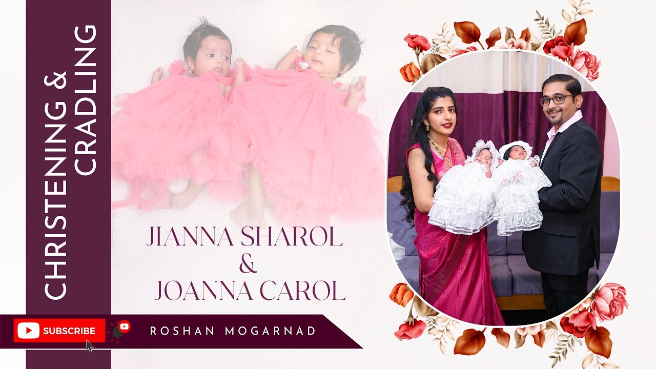 JIANNA SHAROL & JOANNA CAROL | CHRISTENING & CRADLING | ROSHAN MOGARNAD PHOTOGRAPHY |