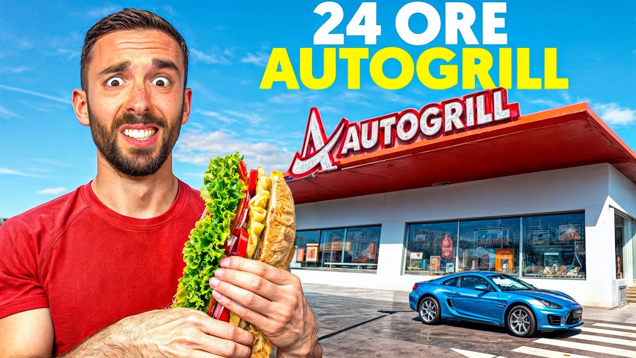 MANGIO SOLO CIBO DEGLI AUTOGRILL PER 24 ORE! *Ho speso troppo!*