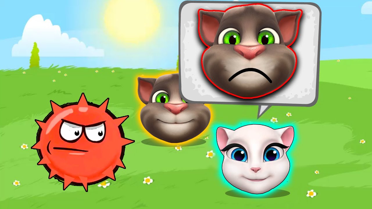 Talking TOm vs Red Ball 4 2