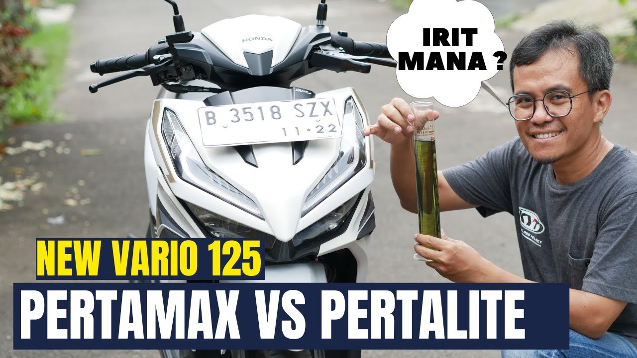 KONSUMSI BBM VARIO125 : PERTAMAX VS PERTALITE | #tmcblog