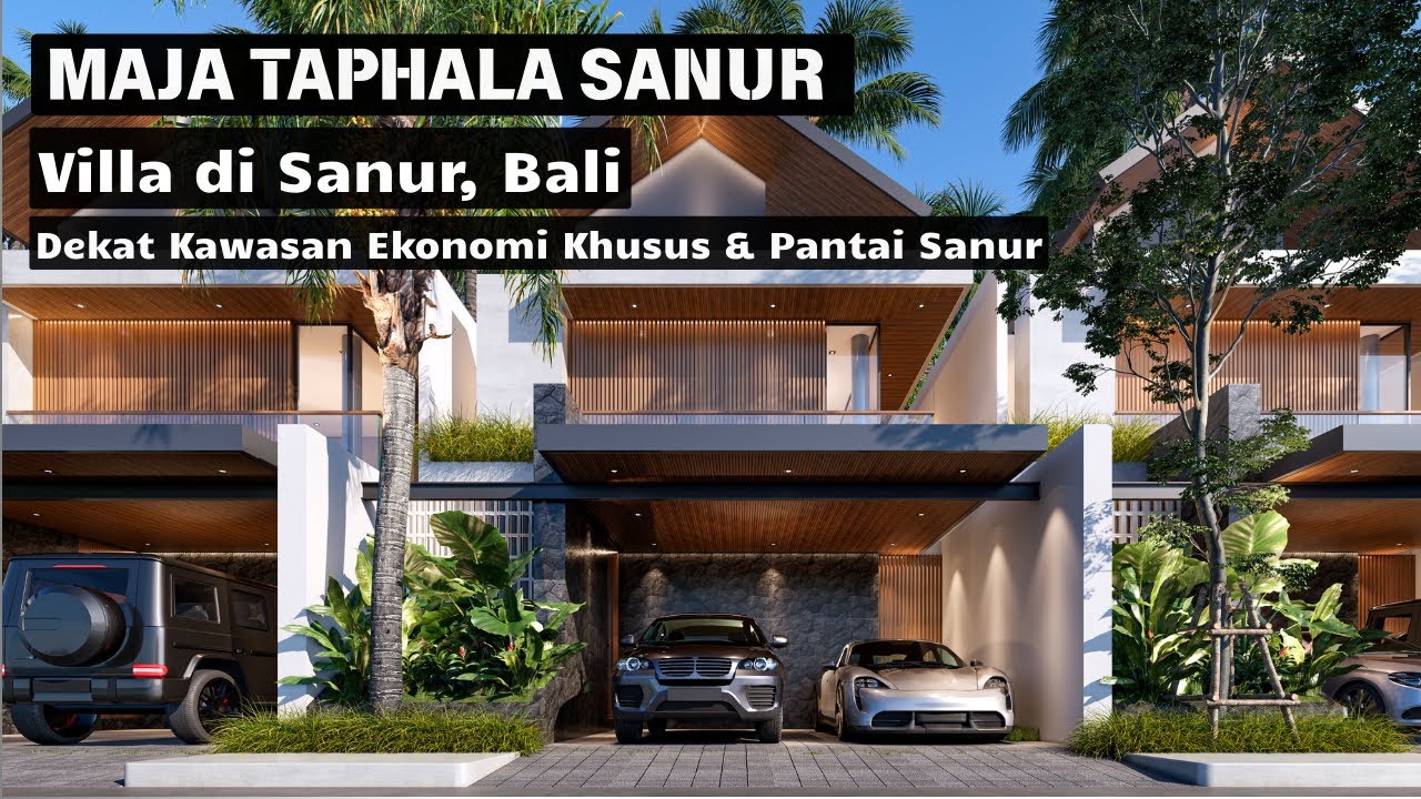 MAJA TAPHALA SANUR, Dijual Villa di Sanur Bali, dekat dengan Kawasan Ekonomi Khusus dan Pantai Sanur
